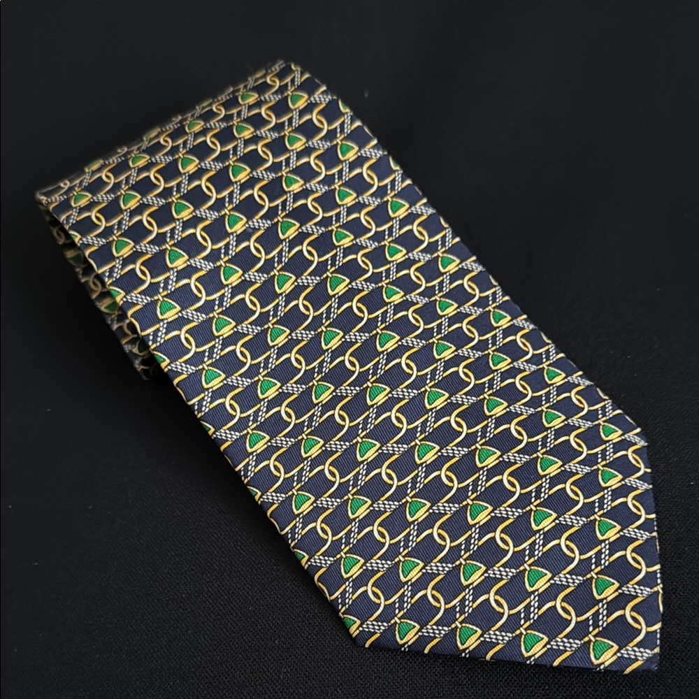LANCEL PARIS Silk Tie